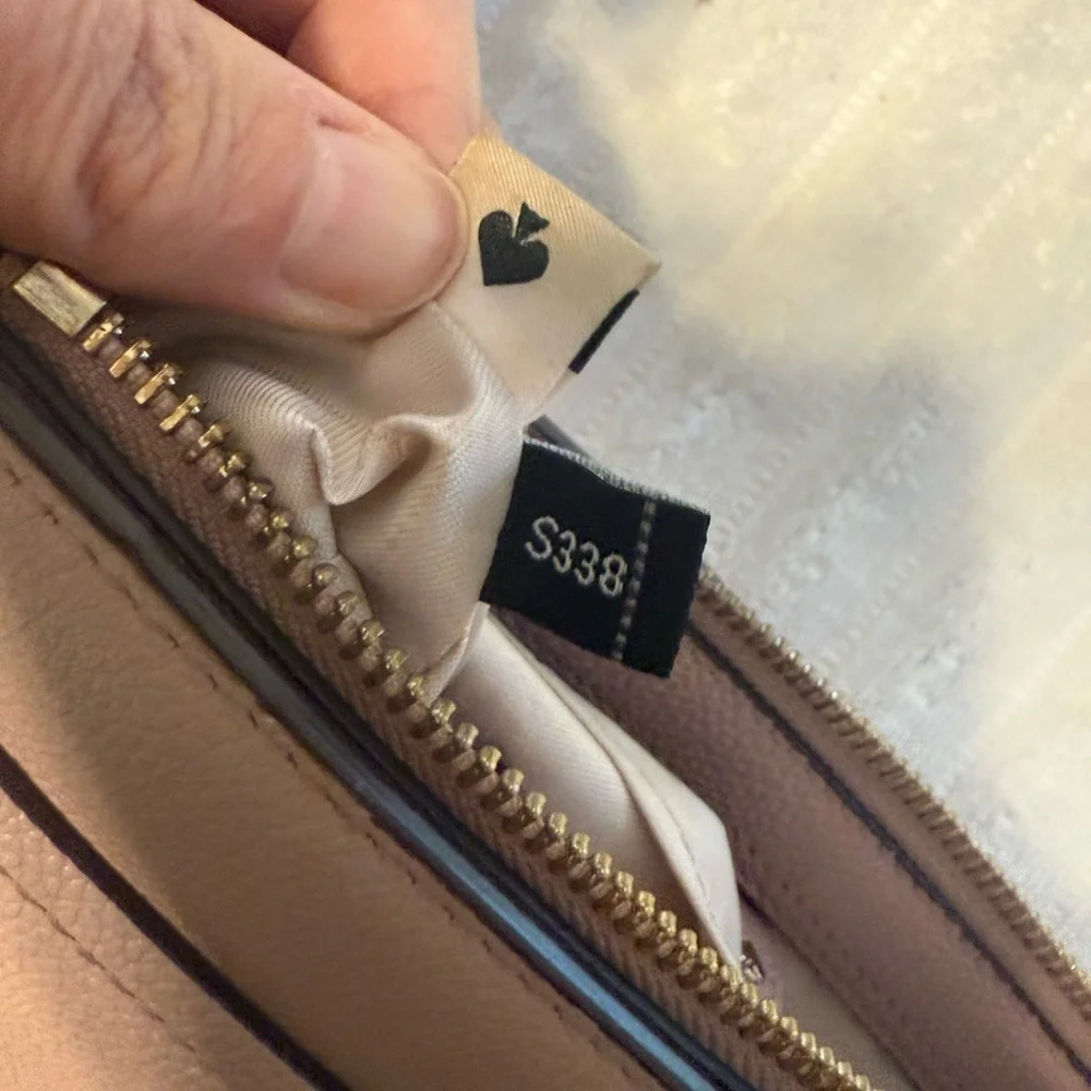 KATE SPADE Shoulder bag Leather Light Pink kate spade